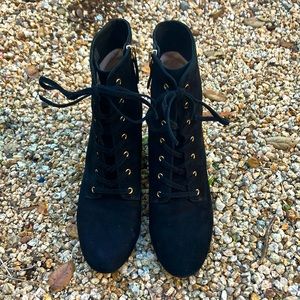 J Crew sueded booties